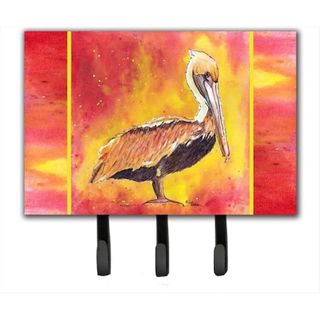 Carolines Treasures 6 x 9 In. Pelican Leash or Key Holder 8344TH68